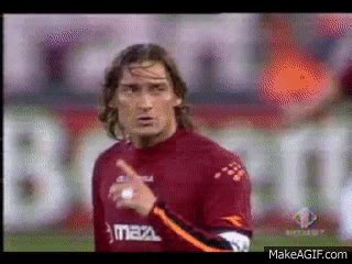 totti 4 tudor gif|Totti .